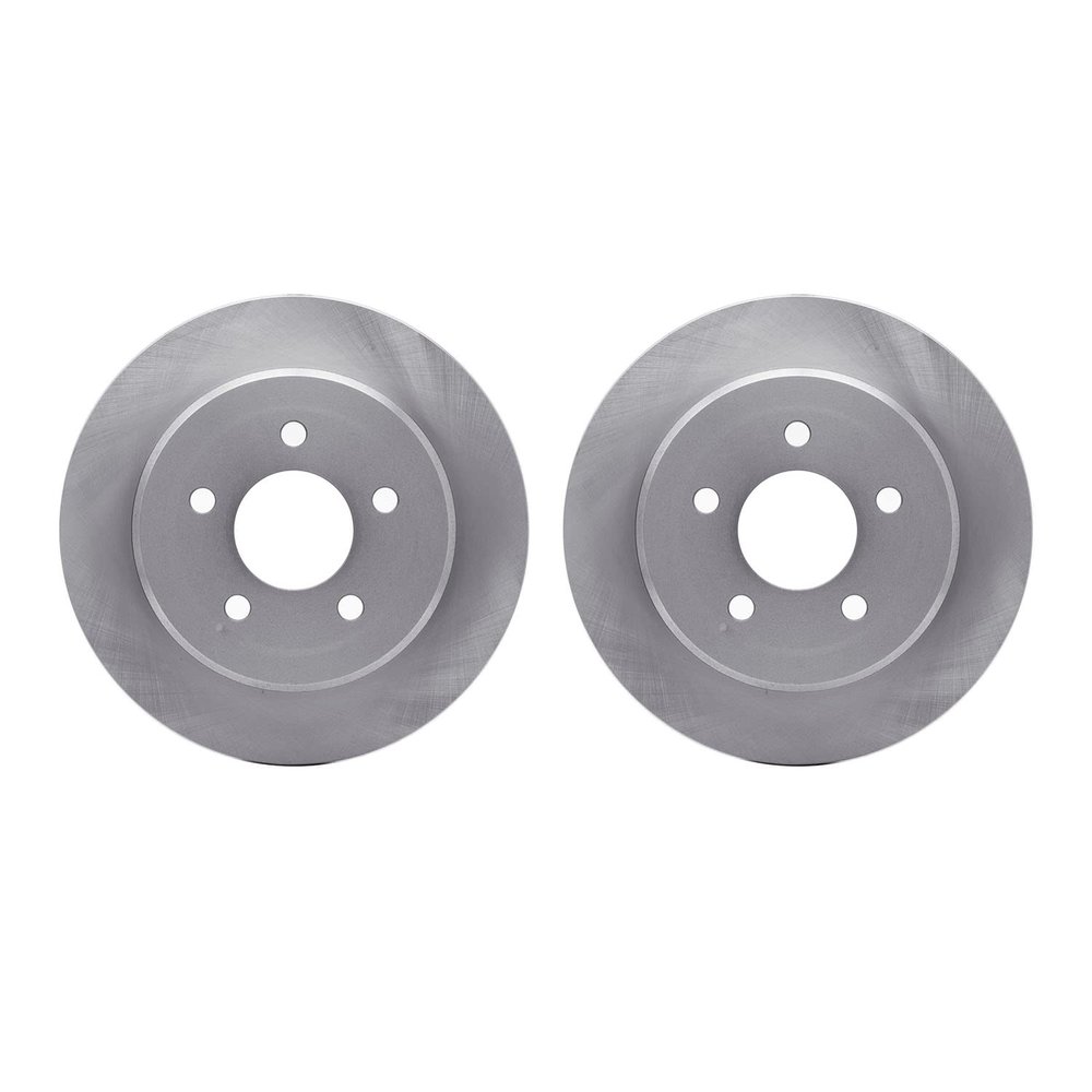 Dynamic Friction Company Rear Brake Rotors Fits 1992-1995 Ford Crown