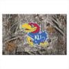 FANMATS 32904 University of Kansas Rubber Scraper Door Mat view 1