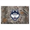 FANMATS 32865 University of Connecticut Rubber Scraper Door Mat view 1