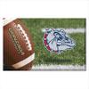 FANMATS 32907 Gonzaga University Rubber Scraper Door Mat view 1