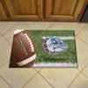 FANMATS 32907 Gonzaga University Rubber Scraper Door Mat view 2