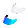 GDM Venom Motorcycle Helmet Full Face (Gloss White - Iridium & Clear Shields, Small) view 2