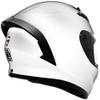 GDM Venom Motorcycle Helmet Full Face (Gloss White - Iridium & Clear Shields, Small) view 3