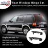 Rear Window Hinge Set Liftgate Glass Hinge Right & Left | Replacement for 1998-2002 Ford Explorer, 1998-2001 Mercury Mountaineer | Replace OE#: 926-132, 1L2Z-98420A68-AA, F87Z-78420A68-AA view 3