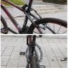 XIXIDIAN Folding Bike Lock - Hardened Steel Fold-Up Heavy Duty Bike Lock with Easy Mounting, Secure Lock and Anti-Scratch Coating - Bicycle Lock view 2