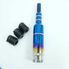 Aluminum Shift Knob Extender Extension Lever Gear Manual Shifter Rod M10x1.5 Straight Lever Extender for Honda (Bluing) view 1