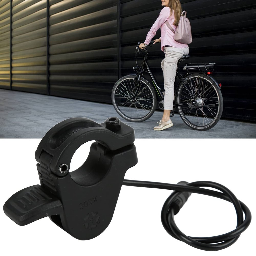 Zunate Electric Thumb Throttle, 300X Speed Control Accelerator Both Sides Available with 3 core Joint, Thumb Throttle Speed Controller