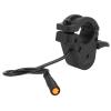Zunate Electric Thumb Throttle, 300X Speed Control Accelerator Both Sides Available with 3 core Joint, Thumb Throttle Speed Controller view 4