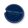 Alpha Delta Pi Sorority Removable Sandstone Car Cup Holder Coasters (Set of 2) (Alpha Delta Pi #5) view 3