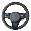 MEWANT Car Steering Wheel Cover for Kia K5 Optima 2014-2015 Hand-Stitch Car Steering Wrap view 1