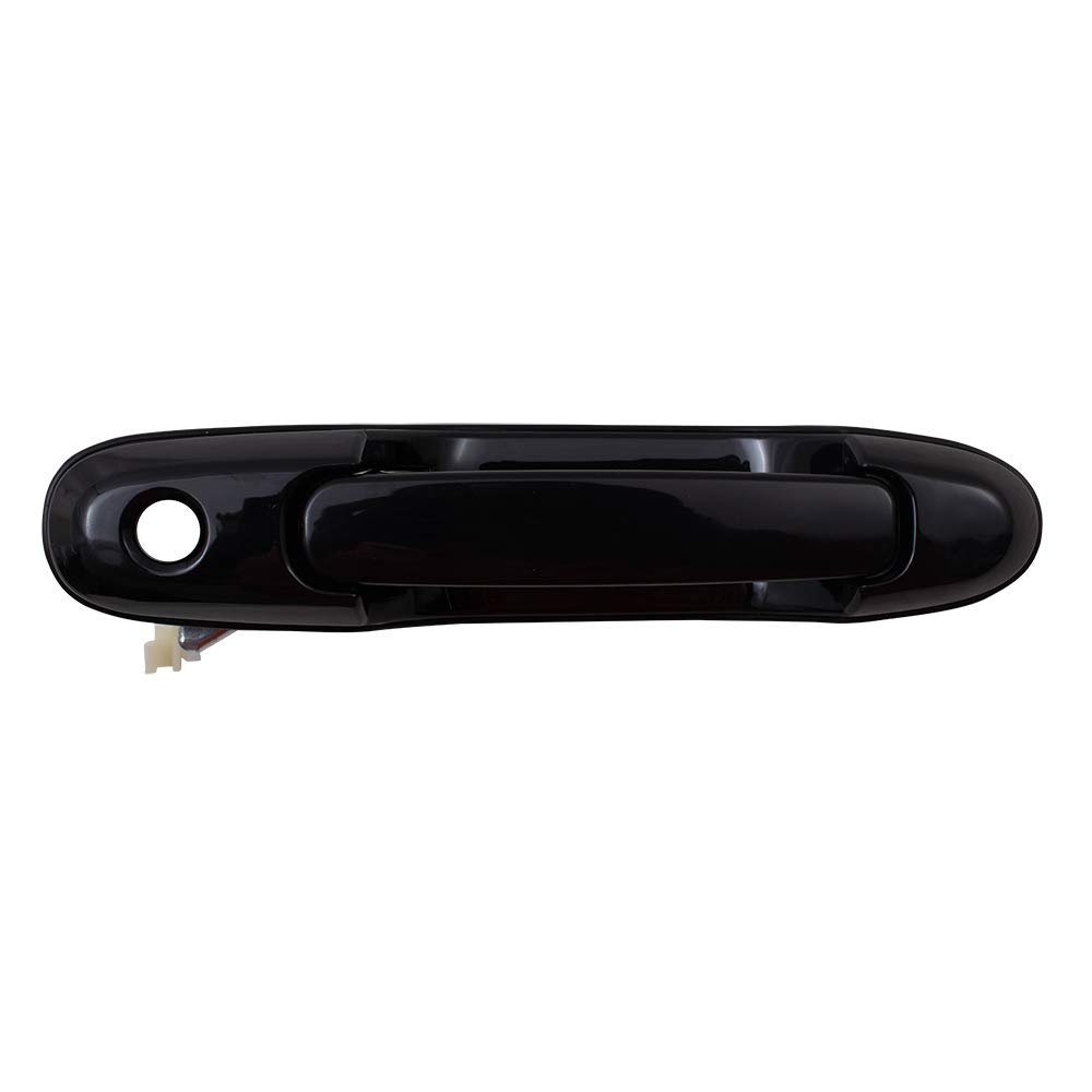 Brock Replacement Drivers Front Outside Outer Door Handle Compatible with 1998-2003 Sienna Van 6922008010C0