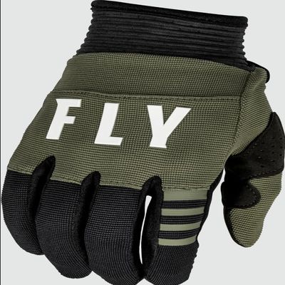 Fly Racing 2023 Adult F-16 Gloves Red/Black/White-3XL | MX Grip Dominate