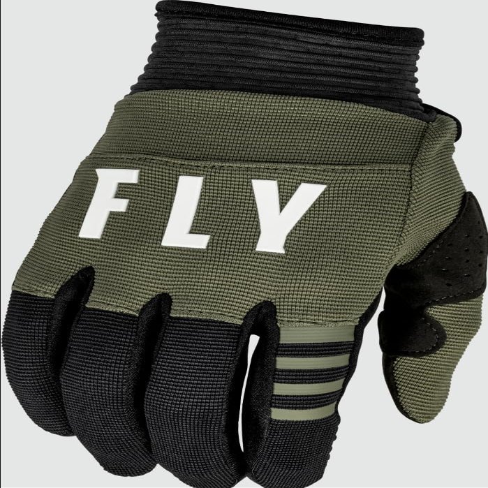 Fly Racing 2023 Adult F-16 Gloves Red/Black/White-3XL | MX Grip Dominate
