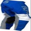 Fly Racing 376-43318 Youth Kinetic Khaos Pants Light Grey/Blue/White Sz 18 view 3