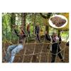 Hynet Safety Climbing Net, Hemp Rope Netting Safety Nets Cargo Rope Ladder Truck Trailer Heavy Duty Netting Indoor Ceiling Net Stair Protection Net Tree House Hammock Decor (Size : 2 * 4m(7 * 13ft)) view 1