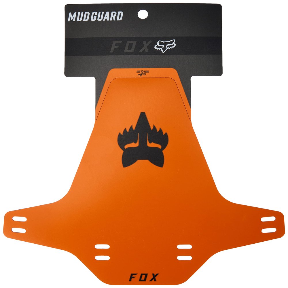 Fox Racing Mountain Bike Mud Guard, Orange, One Size