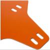 Fox Racing Mountain Bike Mud Guard, Orange, One Size view 3
