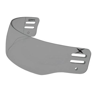 TronX S40 Vented-Cut Tinted Smoke Hockey Helmet Visor (Anti-Scratch/Anti-Fog) CE Certified