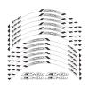 ANTMOTO Motorcycle Wheel 17" Sticker Rim Stripes Decal Reflective for Kawasaki ER-6N view 1