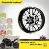 ANTMOTO Motorcycle Wheel 17" Sticker Rim Stripes Decal Reflective for Kawasaki ER-6N view 3