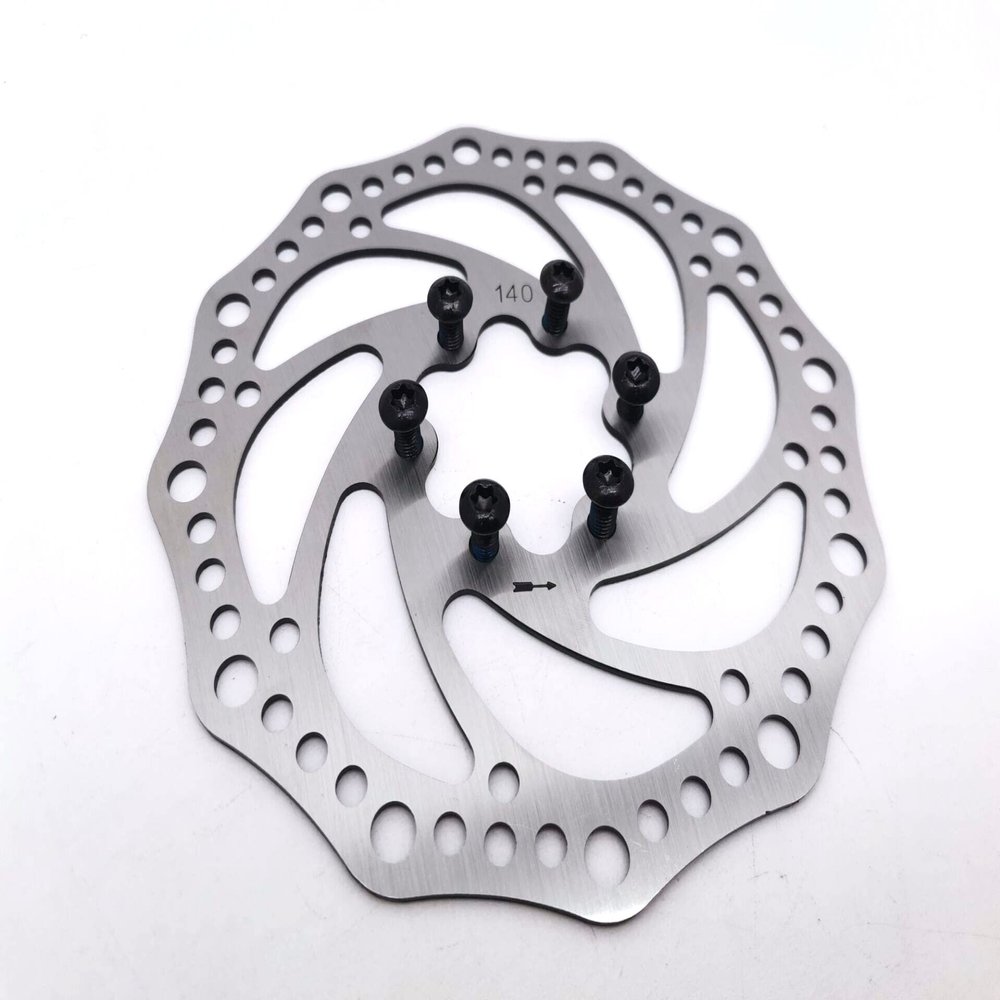 140Mm & 160Mm Brake Disc For Dualtron DT2,DT3,Spider,Eagle Pro,Victor,Thunder,Ultra New Dualtron Electric Scooter Disc Rotor (DT3 Eagle 140)