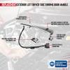 Exterior Door Handle Chrome Front Left Driver Side with Keyhole- Compatible with Nissan Vehicles - 2010, 2011, 2012, 2013 Rogue - Replaces 80640CZ31B, 80640-CZ31A, 80645-CA000 - Smart Entry Keyless view 4
