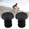 Worem Handlebar End Plugs, Rubber Bar End Plugs Elastic 1 Pair for 22.2mm Handlebar(ODI Stopper Black) view 4