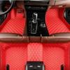 ZGWANGMEI Custom Car Floor Mats for 99.99% Sedan SUV Sports Car Men Women Protection Full Coverage Pads Anti-Slip Leather Floor Lining All Weather Car Floor Mats (red Beige) view 1