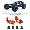 2Pcs RC Car Accessories, 2PCS Aluminum Alloy Base C C Hub Carrier Suitable for ZD Racing 1/7 EX07 for 07 RC Desert Car Zd Racing view 3