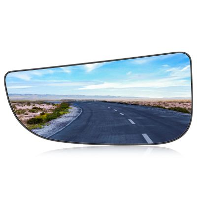 Lower Driver Left Side Convex Mirror Glass Fits for 2009-2020 Dodge Ram 1500, 2010-2020 2500 3500 4500 5500 for 68067731AA Non-Heated Only for Towing Type Mirror