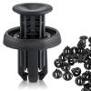 Carbbia 50pcs Front Rear Bumper Cover Wheel Fender Liner Grille Splash Guard Under Cover Clips 91505-TM8-003 Retainer Rivet Fastener Push-Type Push Pin Compatible with Honda Compatible with Acura view 1