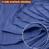 Nabob Wipers Auto Mechanic Shop Towels 500 Pack Bulk Shop Rags 100% Cotton Size 14"x14" Commercial Grade (500 Pack, Blue) view 3