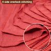 Nabob Wipers Auto Mechanic Shop Towels 500 Pack Bulk Shop Rags 100% Cotton Size 14"x14" Commercial Grade (500 Pack, Red) view 4