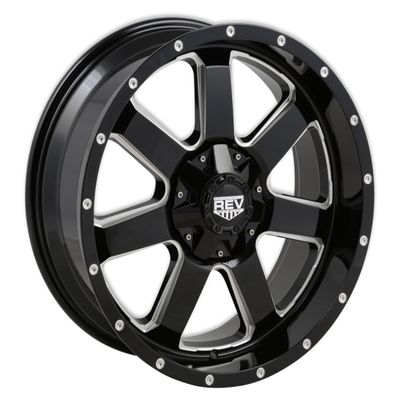 885M-2903512 REV Wheels Off Road 885 Series - 20x9-4.53 BS - 6x5.5 / 6x135