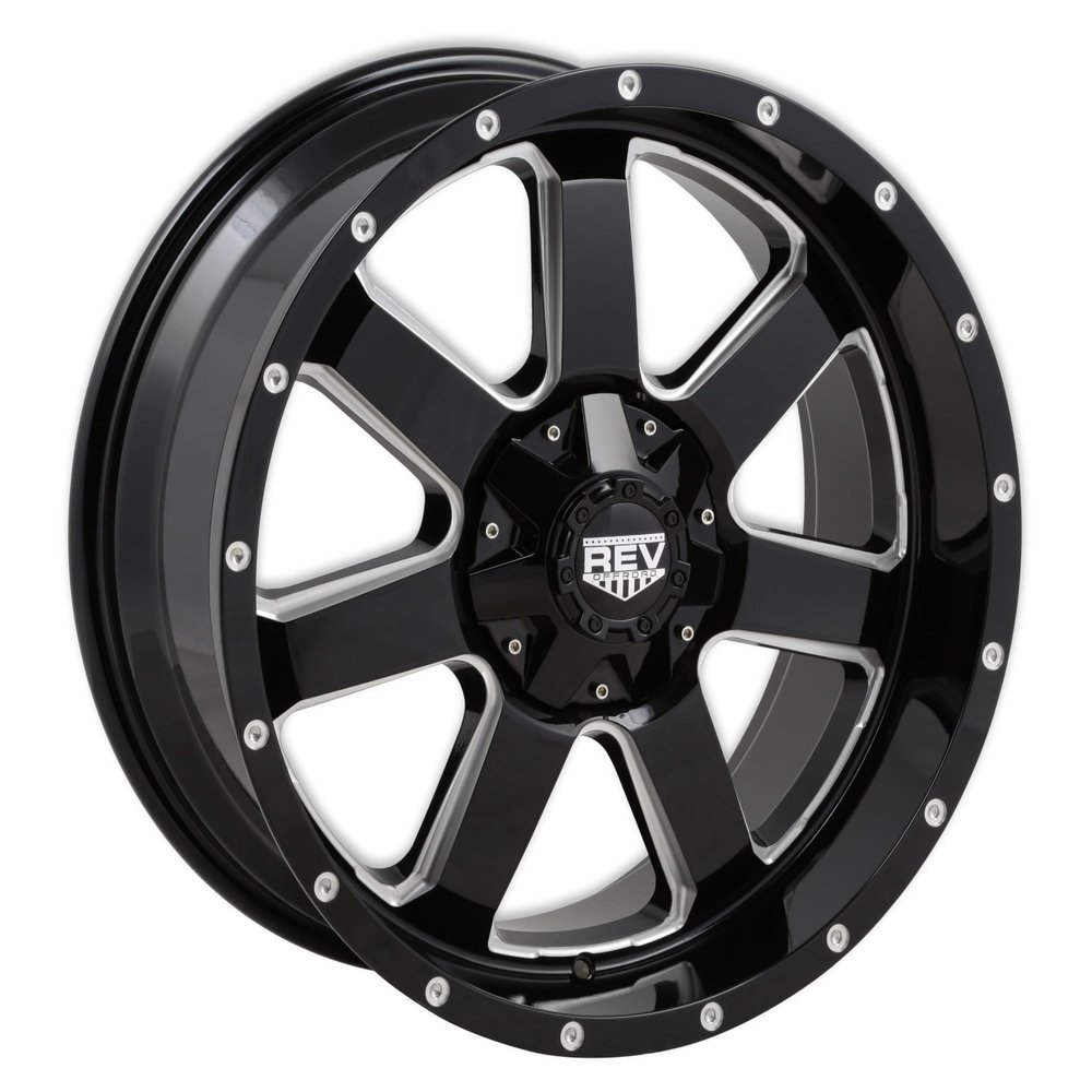 885M-2903512 REV Wheels Off Road 885 Series - 20x9-4.53 BS - 6x5.5 / 6x135