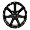 885M-2903512 REV Wheels Off Road 885 Series - 20x9-4.53 BS - 6x5.5 / 6x135 view 2