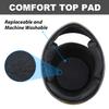 Yzpacc 3pcs Motorcycle Helmet Liner Top Pad Universal Replacement Foam Pad with Adhesive Hook Loop Circles Set view 3