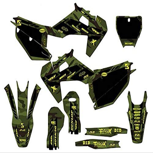 2019-2022 FC APACHE Green Complete Kit Compatible with Husqvarna | Senge Graphics Inc