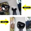 MUEdie for Land Rover Range Rover Evoque L551 2019 2020 Car Accessories Car Interior ABS Carbon Fiber Seat Belt Decorative Cover Trim view 3