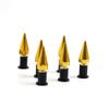 WYNMOTO Spike Windshield Bolts Washers Screw Nuts Kit for Yamaha YZF-600 R6 1998 1999 2000 2001 2002 2003 2004 2005 Windscreen Rubber Well Nuts Washer Screw Fastener Mounting Kit Bolt (Gold) view 2