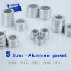 20Pcs M18 Oil Drain Plug Gasket, Transmission Fluid Drain Plug Crush Washer, Aluminum Crush Washer, Seal Ring by KeeRoarin, 18mm*26mm*2mm view 4