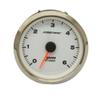 Ebbtide Boat Tachometer Gauge TC5030A | Faria 3 1/4 Inch Silver White view 1