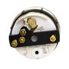Ebbtide Boat Tachometer Gauge TC5030A | Faria 3 1/4 Inch Silver White view 2