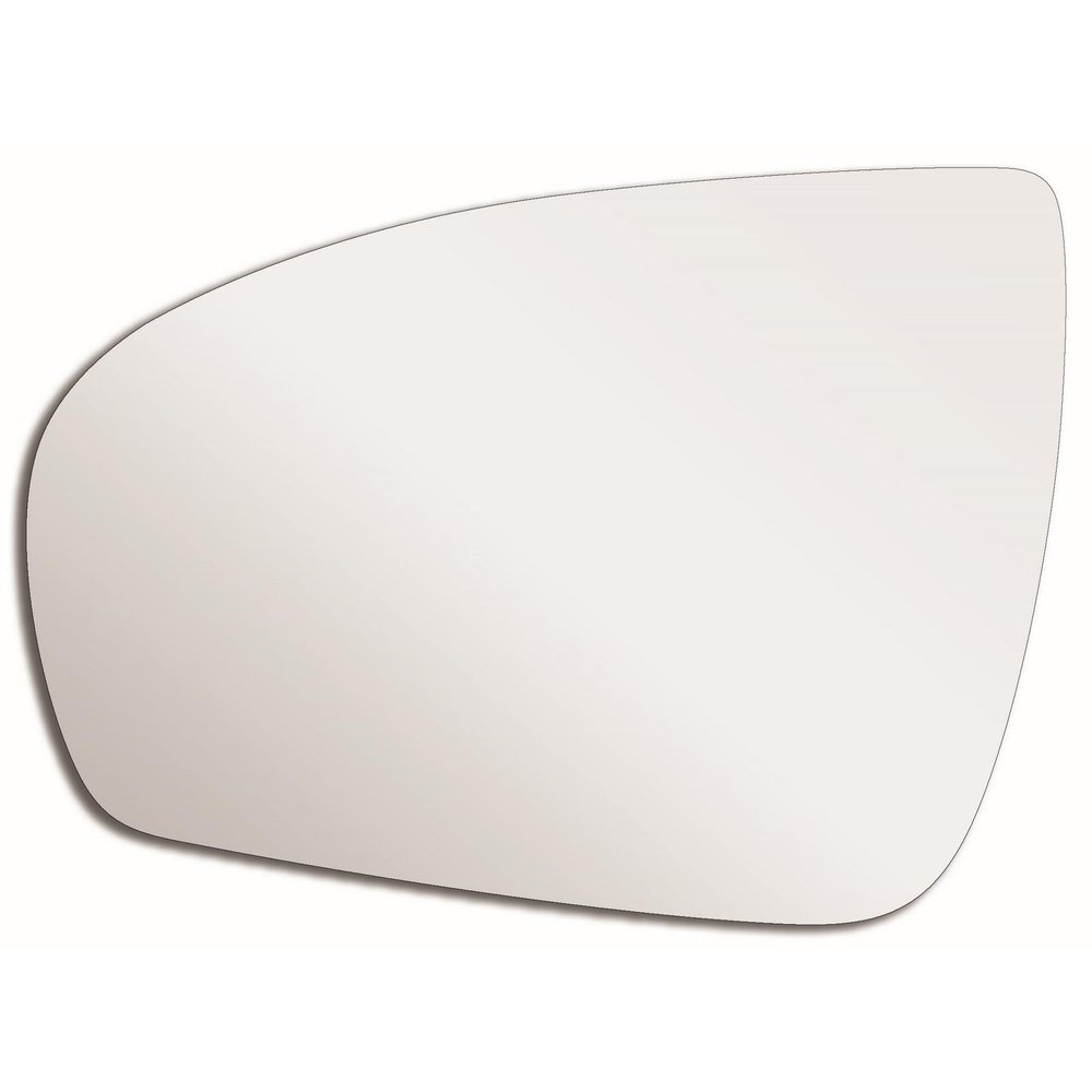 Heated Flat Mirror Glass with Backing Plate for 09-11 Mercedes Benz CLS550 CLS63 AMG SL65 AMG SLK300 SLK350 SLK55 AMG 09-12 SL550 SL600 SL63 AMG 10-13 E350 E550 E63 AMG Driver Side View Left LH