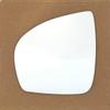 Heated Flat Mirror Glass with Backing Plate for 09-11 Mercedes Benz CLS550 CLS63 AMG SL65 AMG SLK300 SLK350 SLK55 AMG 09-12 SL550 SL600 SL63 AMG 10-13 E350 E550 E63 AMG Driver Side View Left LH view 2
