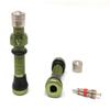 VeloTubes Tubeless Schrader Valves - 46mm Green view 2