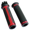MotorToGo Red Handlebar Open End Grips Gel with Throttle Tubes Compatible for 2012 Kawasaki Ninja 650 view 2