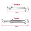 DeYeShiKi Black CNC Adjustable Kickstand Side Stand for Compatible With 2013-2020 Kawasaki ZX6R/RR view 2
