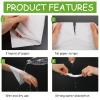 Mudder 16 Pieces Car Tissue Refills, Car Napkin Holder Refill Facial Auto Visor Travel Tissues, 3-ply 30 Sheets/pack, Soft and Smooth view 4