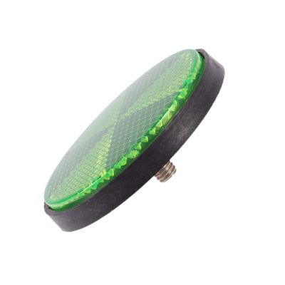 BESPORTBLE 2.1Inch Round Warning Reflectors, 2Pcs Bicycle Safety Reflector with Screw- Fits for Car Truck Bike Boat Dock Trailer Bus